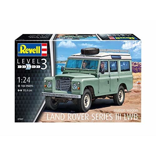 German Revell 1/24 Land Rover Series III Plastic Model 07047
