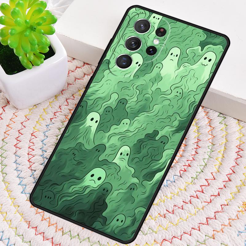 Cute Ghost Phone Case for Samsung Galaxy Note 10 Pro S26 Ultra S23 S24 FE S25 S21 S22 PLUS Shockproof Cove