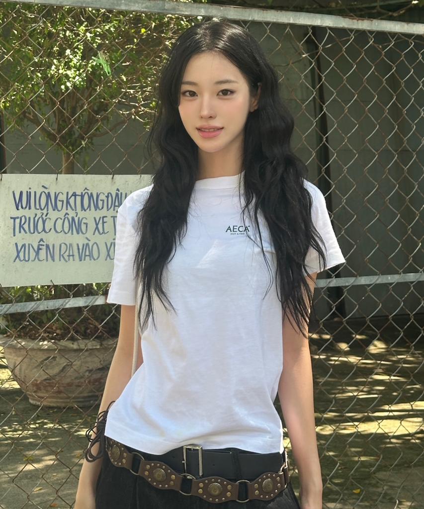 AECA (Woman) Aeca Signature Tee-White