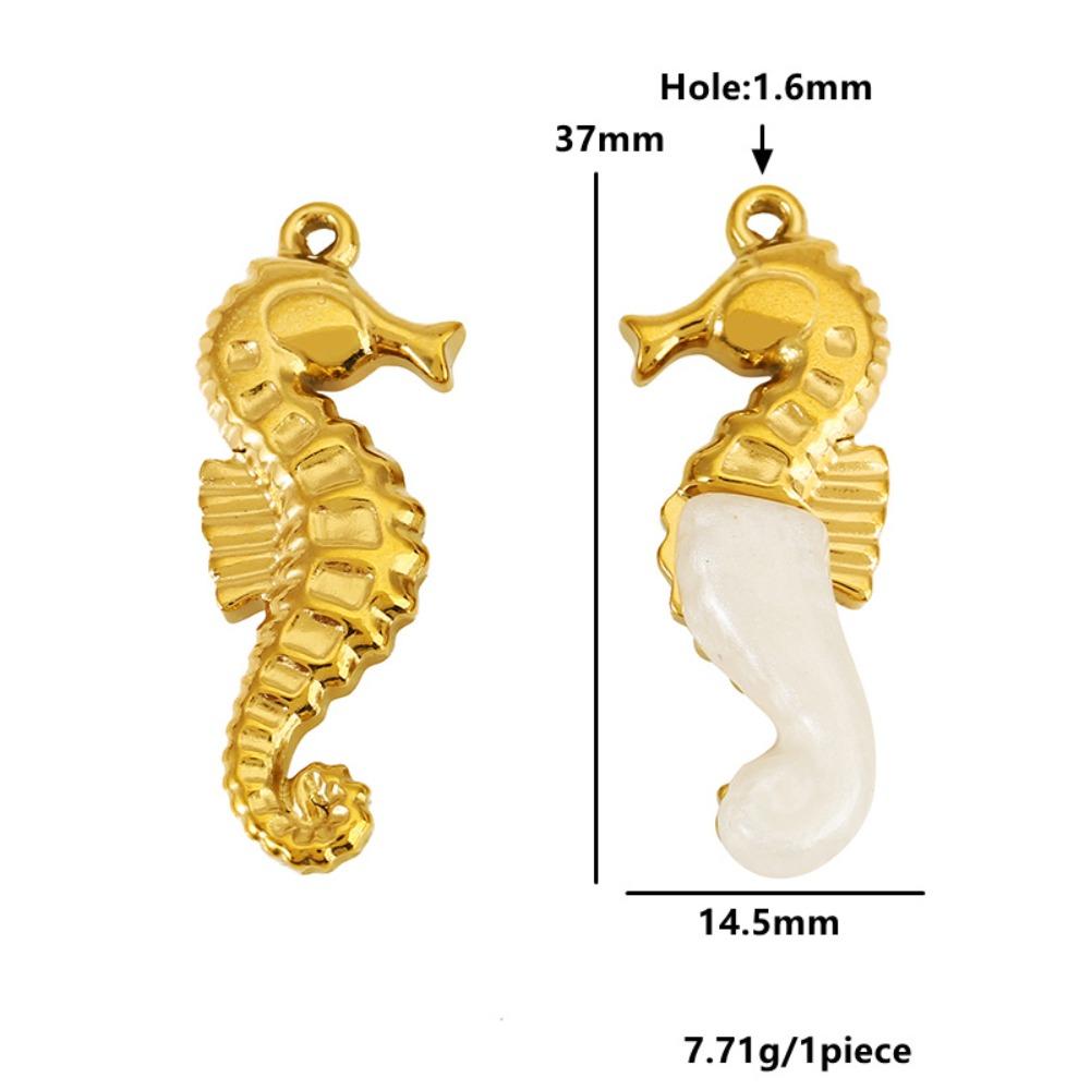 Ocean Theme Starfish Charms Pendants Handmade Charm Accessories DIY Necklace Earrin A