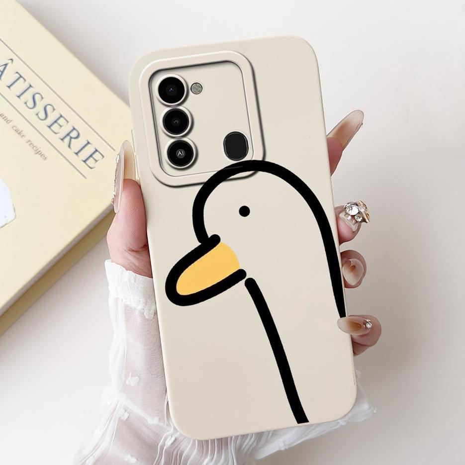 For Tecno Spark Go 2022 Case KG5 KG5h Cute Panda Cartoon Cover For Tecno Spark 8C Spark8C KG5k KG5j Phone Case Soft Fundas Coque