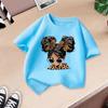 Children T-shirt Kids 100% Cotton Clothes Tops 2-13Y Loose-fit Casual Crew Neck Short-sleeve T-shirt
