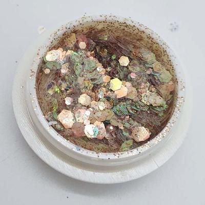 Nagelkunst Pailletten Nagelkunst Materialien Nagelglitzer Wit Auge (WFFNPIM)