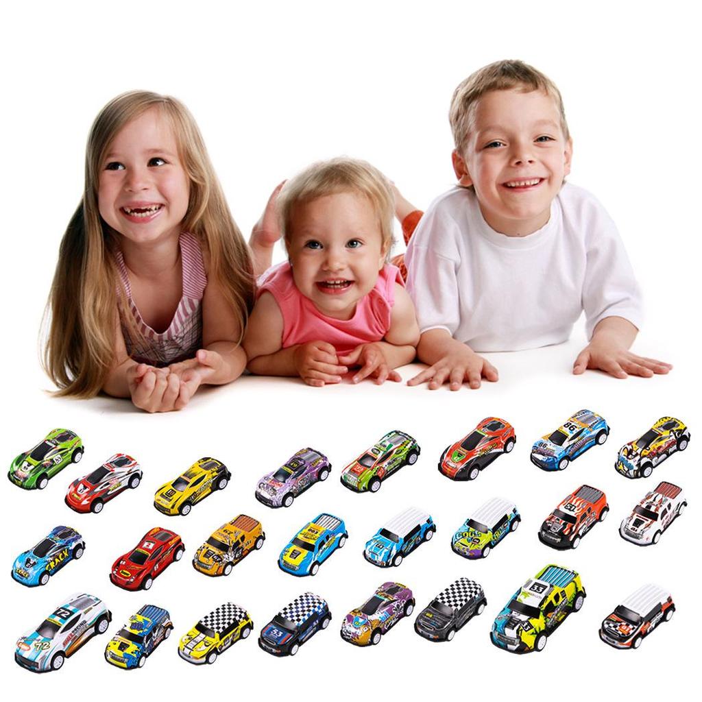 Cross-border 24-day Advent Calendar: Christmas Countdown Racing Car Blind Box Toy Gift for Children.