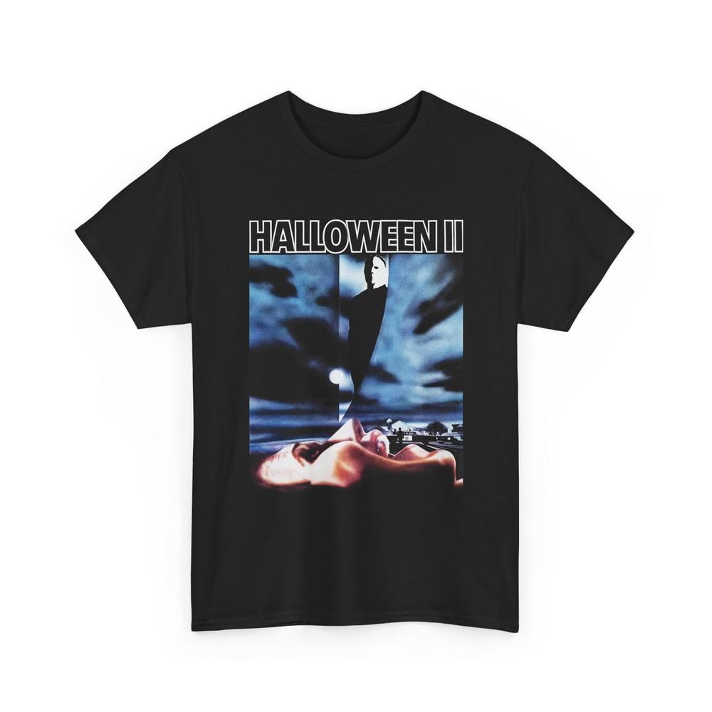 

1981 halloween 2 rare french movie poster reproduction tshirt 4XL