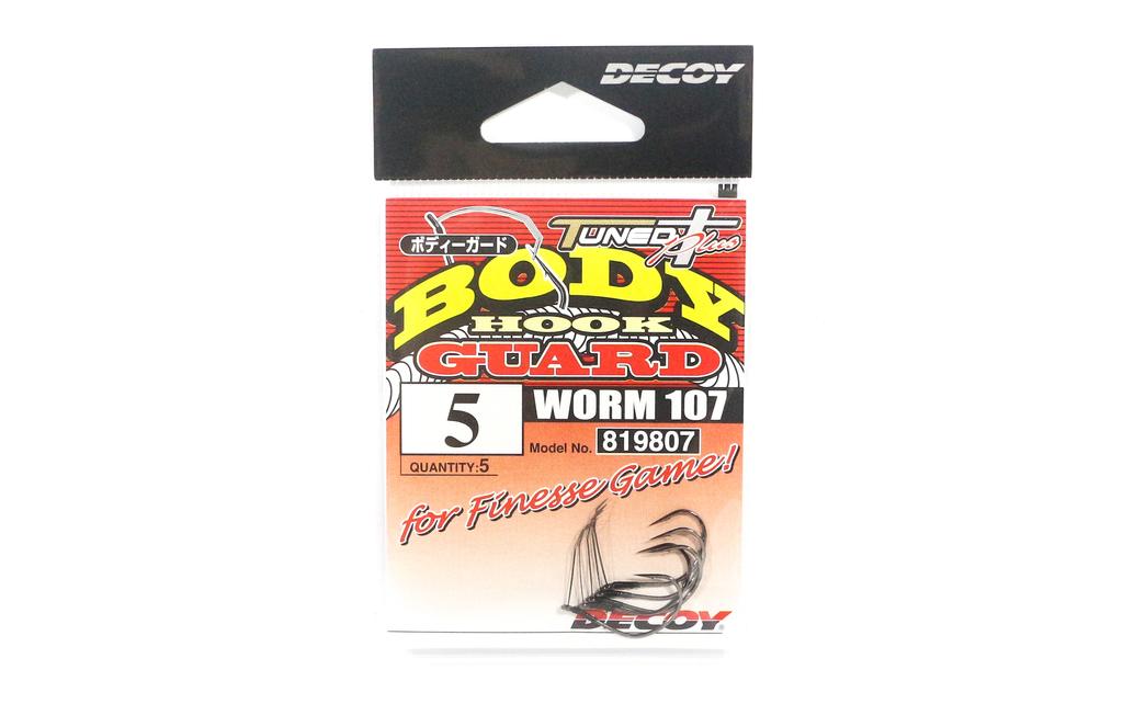 Decoy Worm 107 Body Guard Hook for Wacky Rig Size 5 (9807)