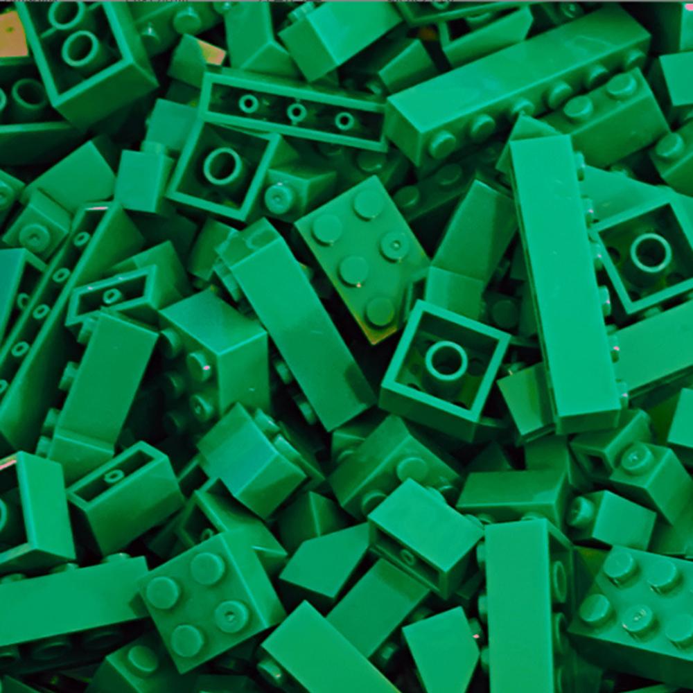 

120/240 шт. Строительные блоки, набор, классические кирпичи, сортированные по цвету, блочная пластина, творческая игрушка, совместимая с Legoeds 250g-240pcs