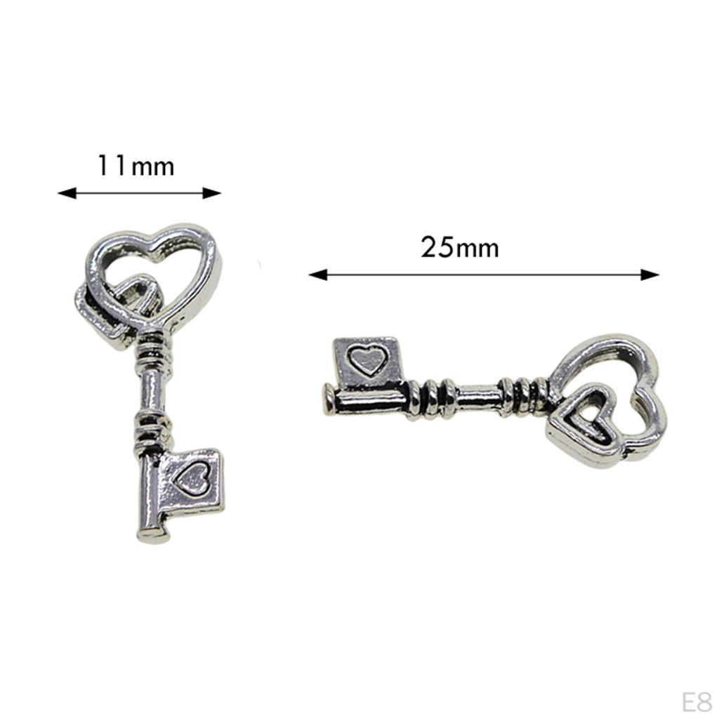 50 Letter Pendants Peace Heart Symbol Hanging Wallet Bracelet Ornaments