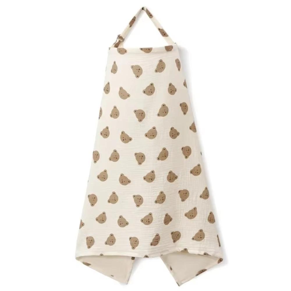 Cotton Mother Outing Breastfeeding Cover Privacy Apron Adjustable Breastfeeding Apron Stroller Blanket