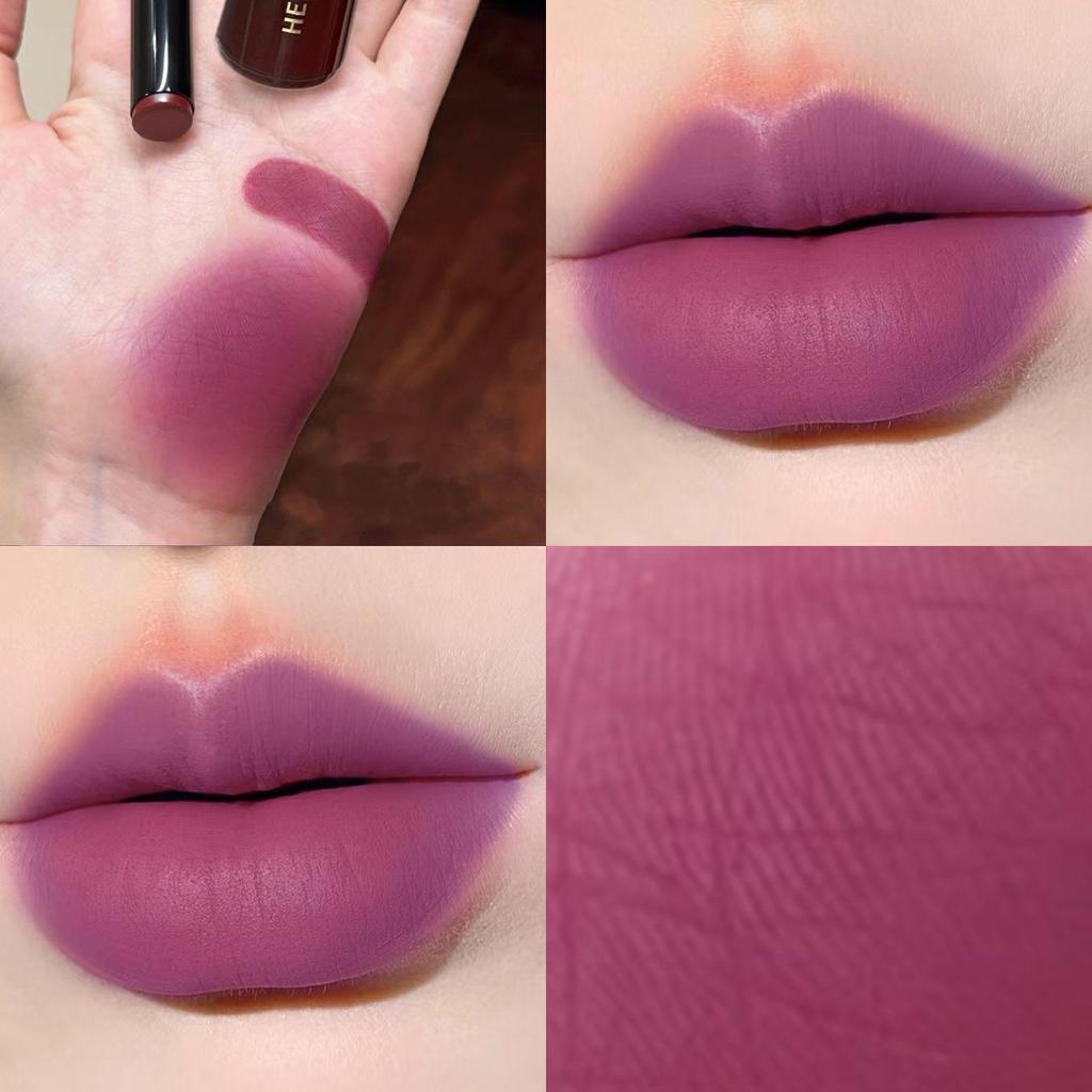 HERORANGE Sweet Shadow Soft Mist Matte Velvet Lipstick - Long-lasting, Non-fading, Whitening Effect