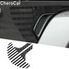 Carbon Fiber Side Fender Vent Sticker Trim US Flag for Jeep Wrangler JL JT 2018+