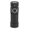 Mini LED Flashlight Waterproof 3 Lighting Mode Alloy Shell Handheld Torch Purple Light