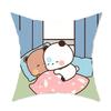 Cute Cartoon Pillow Decorative Sofa Living Room Cushion Bedroom Cartoon Pattern Pillow Back Pillow Lumbar Pillow Case