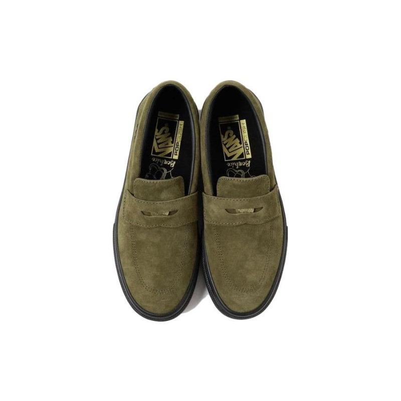 Vans Style 53 Low Top Sneakers Mens Olive Green VN0A5HELDOL
