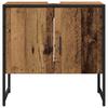 Wall Mounted Bathroom Furniture Set 2 pcs Brown Particleboard