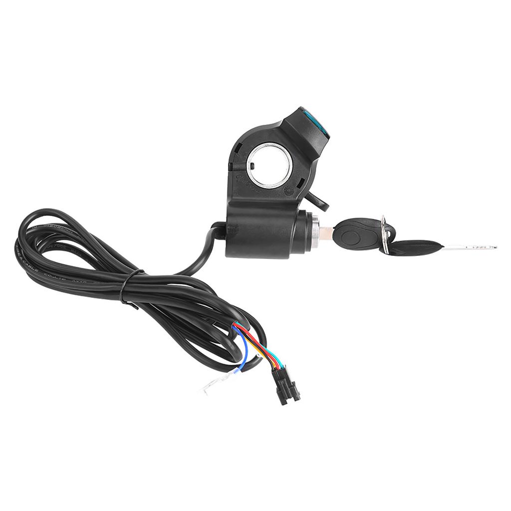 E‑Bike Thumb Throttle LCD Display Digital Battery Voltage Power Switch for Electric Vehicle