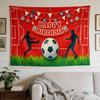 A Stylish Tapestry, Soccer Celebration Birthday,perfect for Sprucing up Wall Decor in Homes, Dorms and Bedrooms.