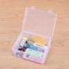 Jewelry Storage Box Practical Clear Storage Box with Lid Small Storage-Bins Transparent Storage Container for Organizing