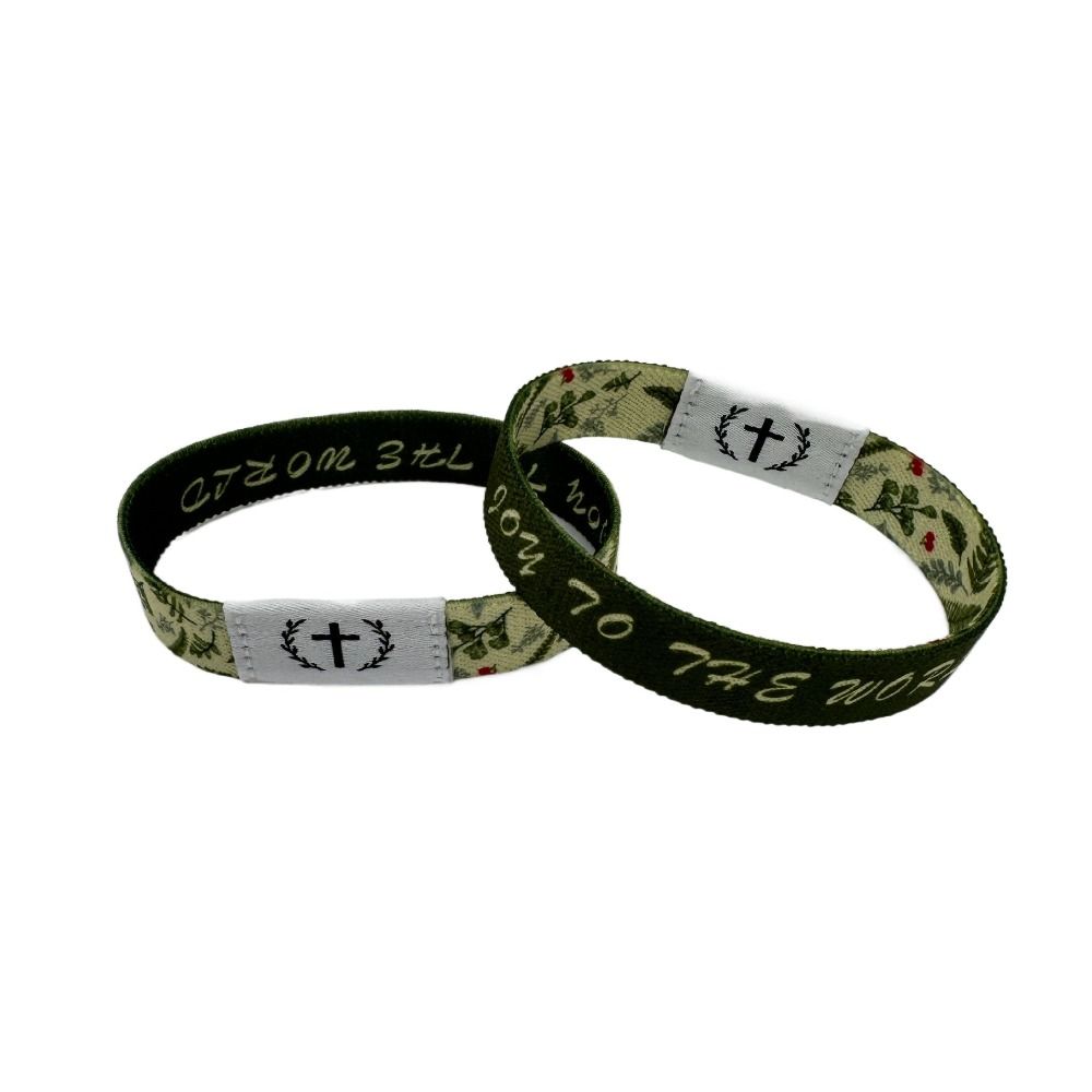 Wearable Bible Wristbands Waterproof Religious Bracelets Creative Bible Bracelet Jewelry Gifts
