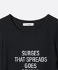 MILLO WOMEN Typography T-Shirt [Black]