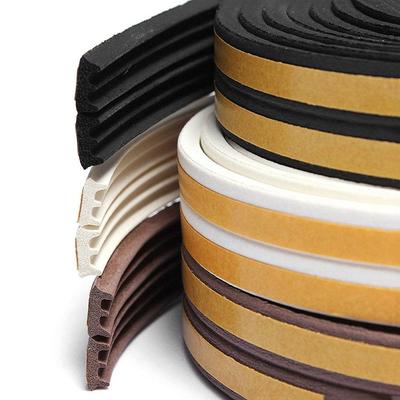 5/10M Home Rubber Anti Collision Seal Strip Window Door Foam Draught Excluder