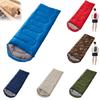 Adult Camping Sleeping Bag With Envelope Design And Warm Filling For Spring And Fall Adventures