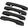 Carbon Fiber Style Exterior Side Door Handles Cover Trim Accessories for 2023-2025 Acura Integra (Handle Cover)
