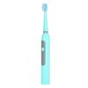 Electric Tooth Brush Battery Sonic Waterproof Replacement Brush Head Teeth Cleaning Tool Blue