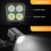 LED Bike Headlight with Horn MTB Road Cycling Lamp 120dB Super Bright Bicycle Headlight USB Charging Bicycle Accessories