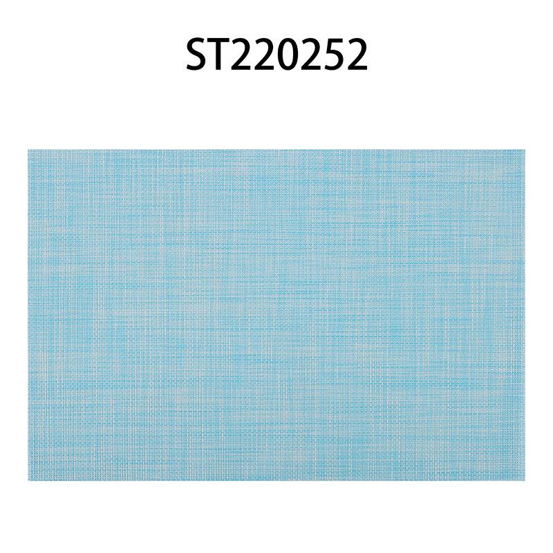 Imitation Linen Woven Placemat Multi-color Optional Anti-fouling and Easy To Wipe, Household Dining Table Insulation Mat, Common