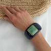 Bohemian Irregular Wide Bracelet Geometric Retro Hand Ring Unique Acrylic Bangle  Gift