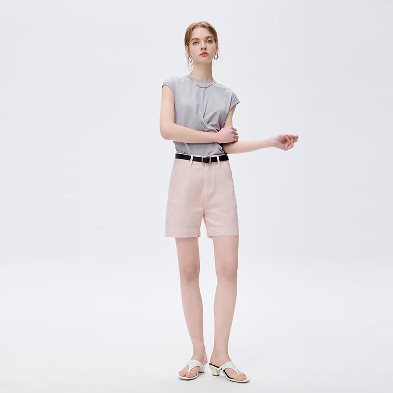 

FENGXUN Женские джинсовые шорты-бермуды с высокой посадкой, свободного кроя, с прямыми штанинами FXKL6602 27