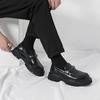 Thick Soled Black Men's Loafers New Designer Trend Styles Outdoor Fashion Party Daily Office Youth Hot Selling Shoes Plus Size