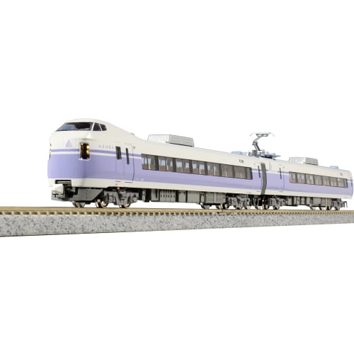 KATO N Gauge E351 Series Super Azusa 8-Car Basic Set 10-1342 Model Train, Purple
