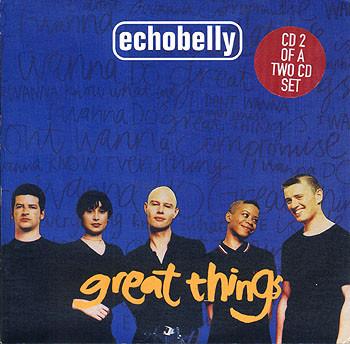 CD ECHOBELLY - Great Things  FAUV5CDX Fauve Records,  1995 UK Rock Used