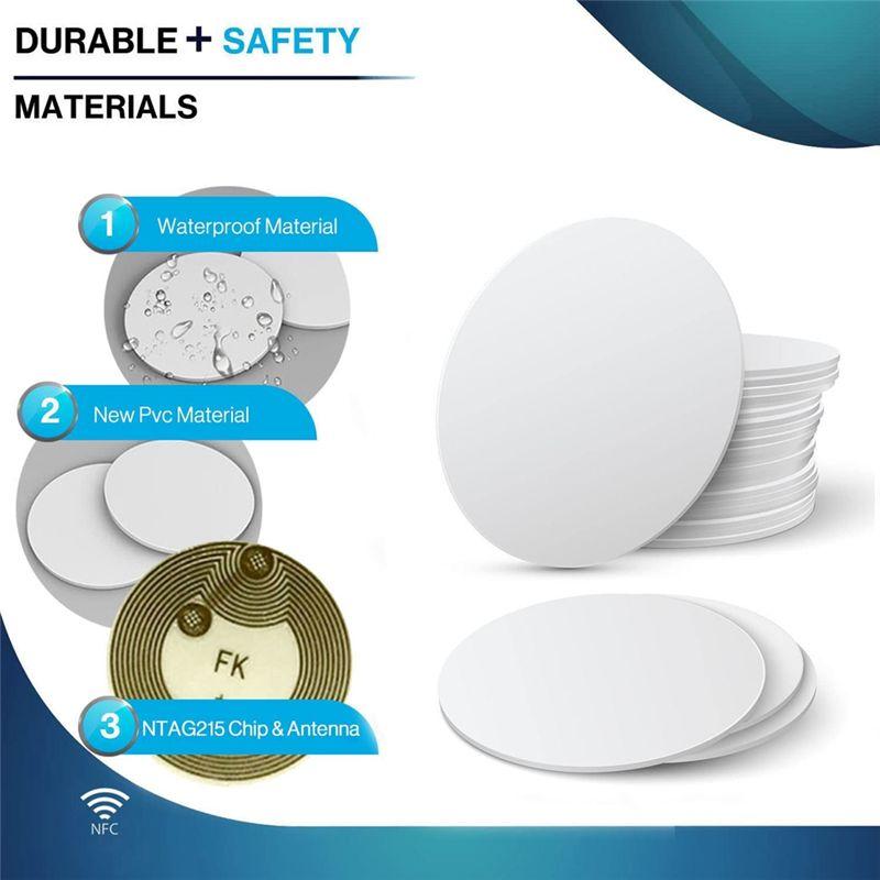 

BHBL NFC Tags, NFC Cards,215 NFC Tag Rewritable 215 NFC Coin Cards Compatible ,NFC Enabled Mobile Phones and Devices China Mainland