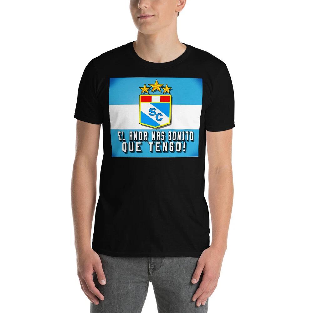SPORTING CRISTAL EL AMOR MAS BONITO HINCHA PERU Short-Sleeve Unisex T-Shirt XL