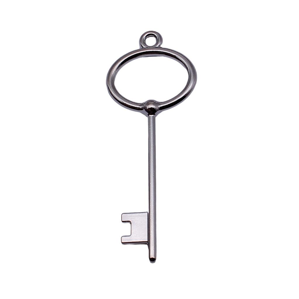 Key Charms Multi Color Alloy Key Tools Pendants For Gothic Themed Jewelry