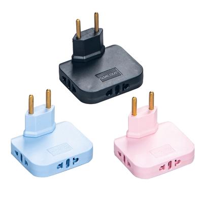 1 Drag 3 Europäischer Netzadapter Faltbarer Reise Stecker Konverter Steckdose Multifunktionale Tragbare Ladung Elektrische Steckdose