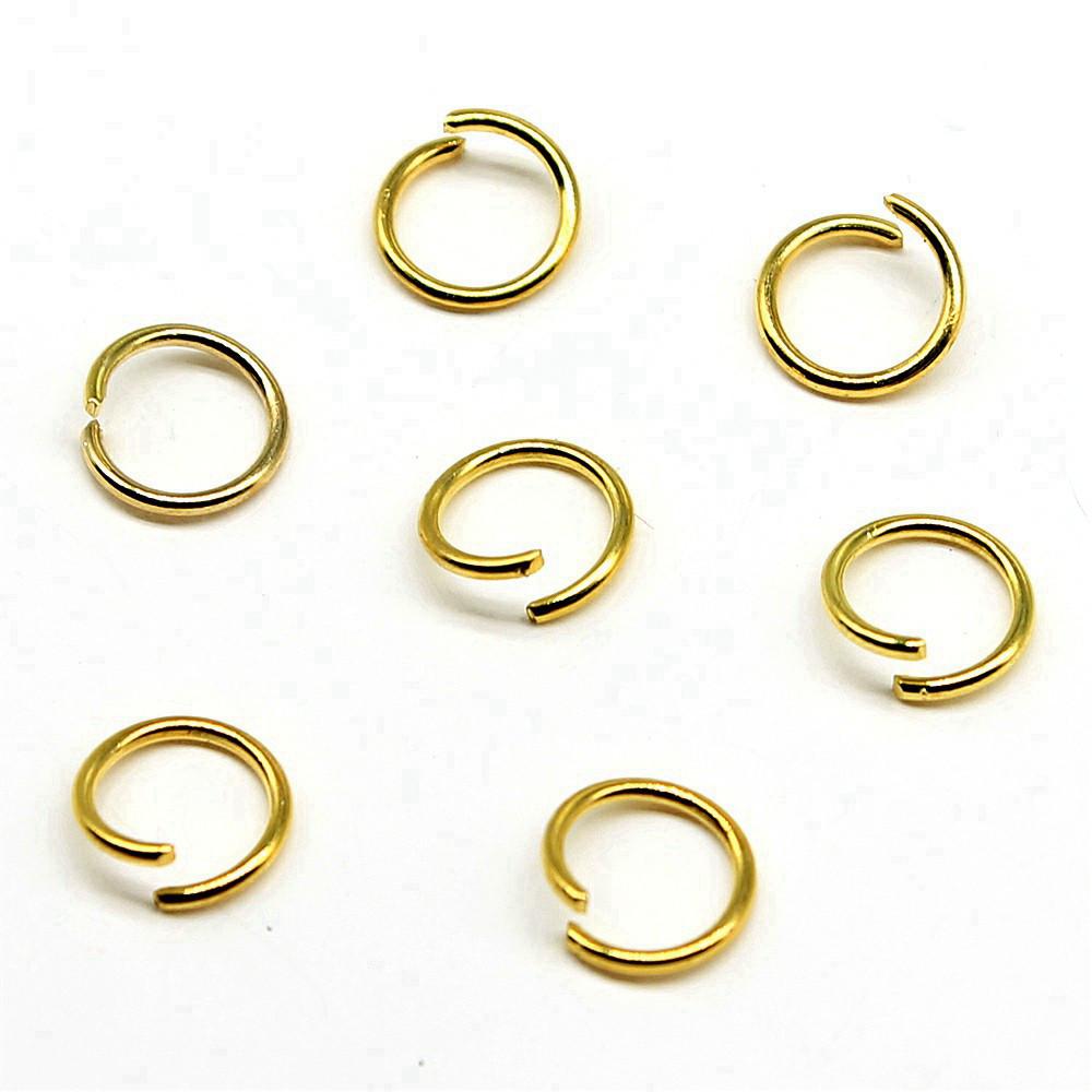 5 Colors 6 Sizes Jump Rings Open Connectors For Jewelry Making Components