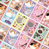 8 Cartoon Cat Avatar Face Change Stickers Waterproof Diary Hand Account Stickers Gu Card Stickers DIY Decoration Stickers