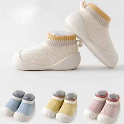 Baby First Walk Socks Autumn Winter New Anti Slip Soft Soled Knitted Indoor Floor Socks for Infant Newbaby 0-30mouth Baby Shoes