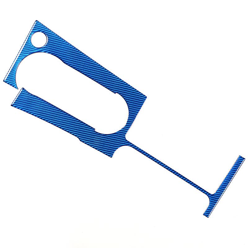 For Mitsubishi Eclipse 2006-2011 Soft Carbon Fiber Car Center Control Gear Shift Panel Cover Trim Sticker Car