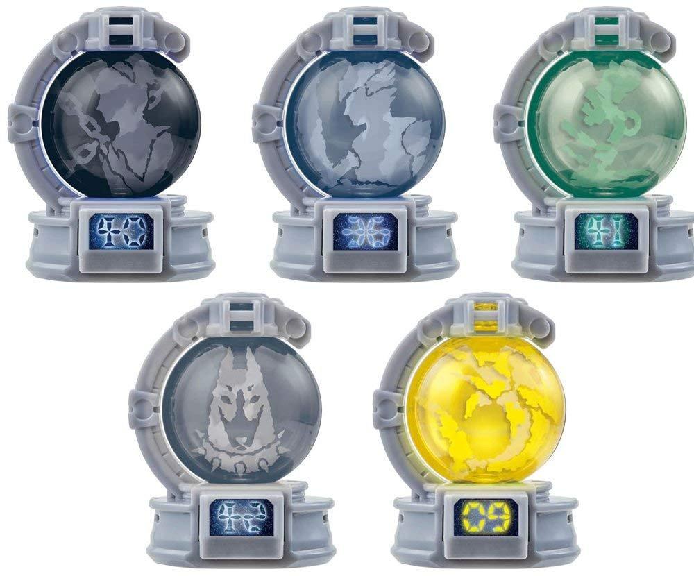 

Космический отряд Кюрейнджер Кютама 02 Полный набор из 5 штук