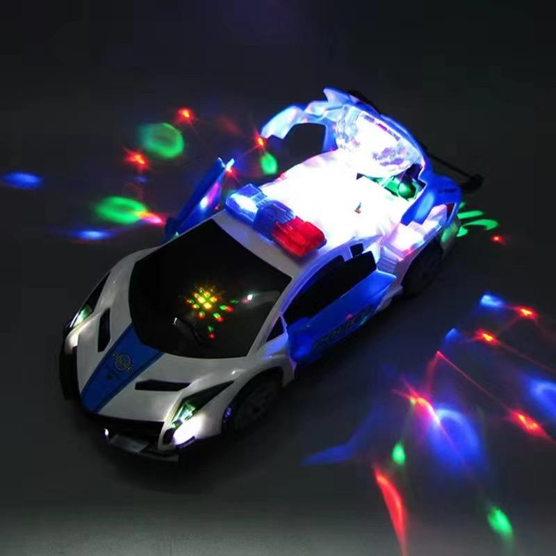 Electric Dancing Deformation Rotating Universal Police Car Toy Car Boy Toy Child Kid Girl Car Christmas Birthday Gift