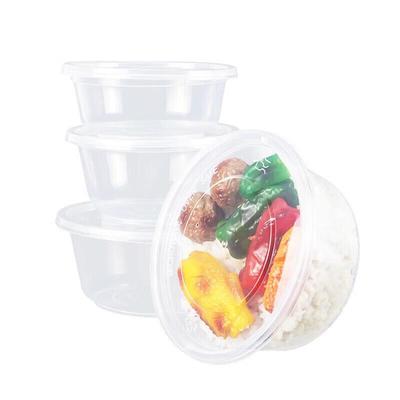 Disposable Round Takeaway Meal Boxes