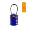 TSA-Approved Anti-Theft Travel Backpack with Steel Wire Rope & Password Lock
