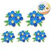 Jewelry Accessory Blue Forget-Me-Not Pin Enamel Pin Delicate Flower Pin For Gift For Friend Gifts For Her Accessories