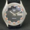 Seiko 5 AUTOMATIC 6309A VINTAGE JAPAN MENS BLACK COLOR DIAL WATCH A701523-5 R206b-a701523
