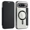 For Google Pixel 9 Pro XL Case Compatible with MagSafe RFID Blocking Card Holder Leather Phone Cover